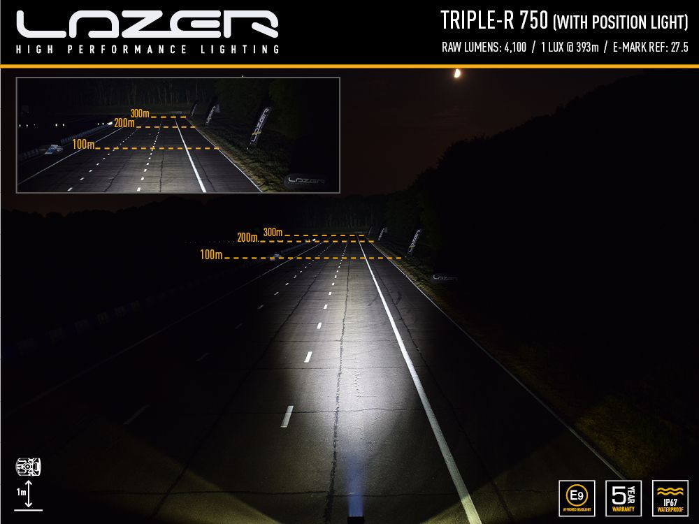 Купить Прожектор светодиодный Lazer Triple-R 750 00R4-Std-B