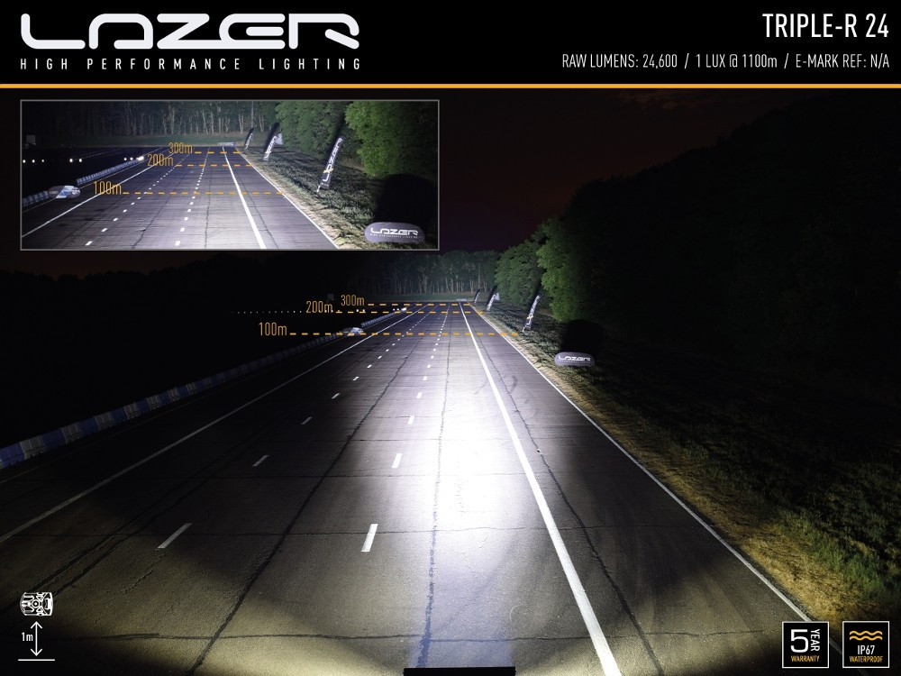 Купити Світлодіодна балка Lazer Triple-R 24 00R24-B
