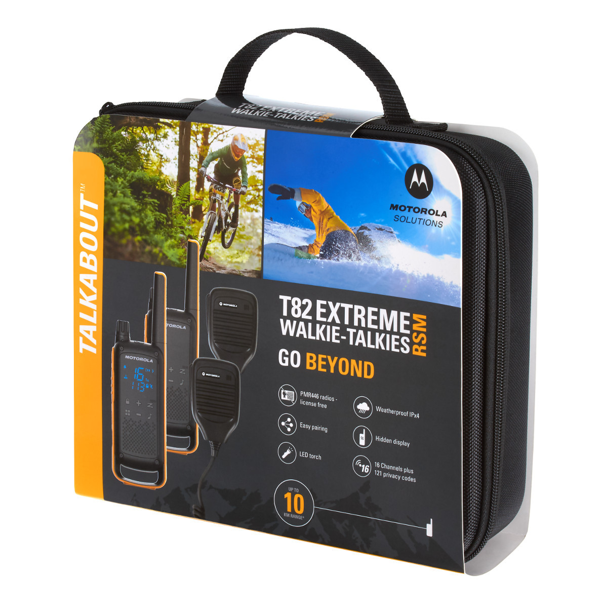 Купити Комплект рацій для туризму Motorola T82 EXT QUAD Tourism Гр9630
