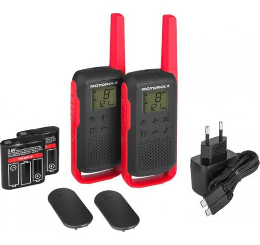 Купить Портативная рация Motorola TALKABOUT T62 RED TWIN PACK & CHGR WE Гр8111
