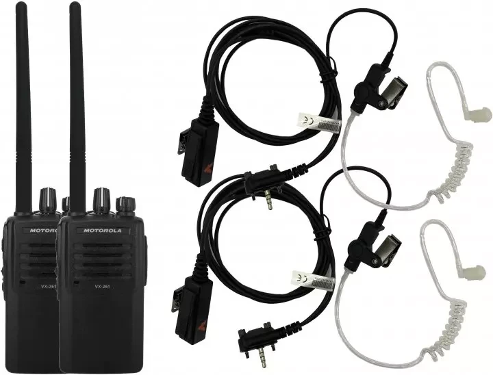 Купити Комплект портативних рацій Motorola VX-261-D0-5 (CE) UHF 403-470 МГц Security Standart Гр9473