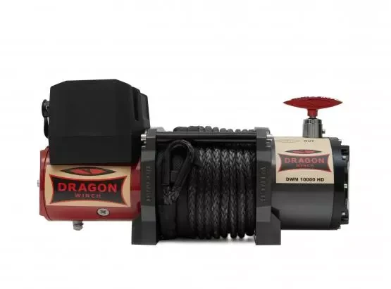 Купить Лебедка автомобильная электрическая Dragon Winch DWM 10000 HD synthetic