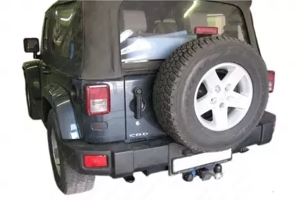 Купить Фаркоп для Jeep Wrangler Sahara от 2006 2 дверный быстросъемный