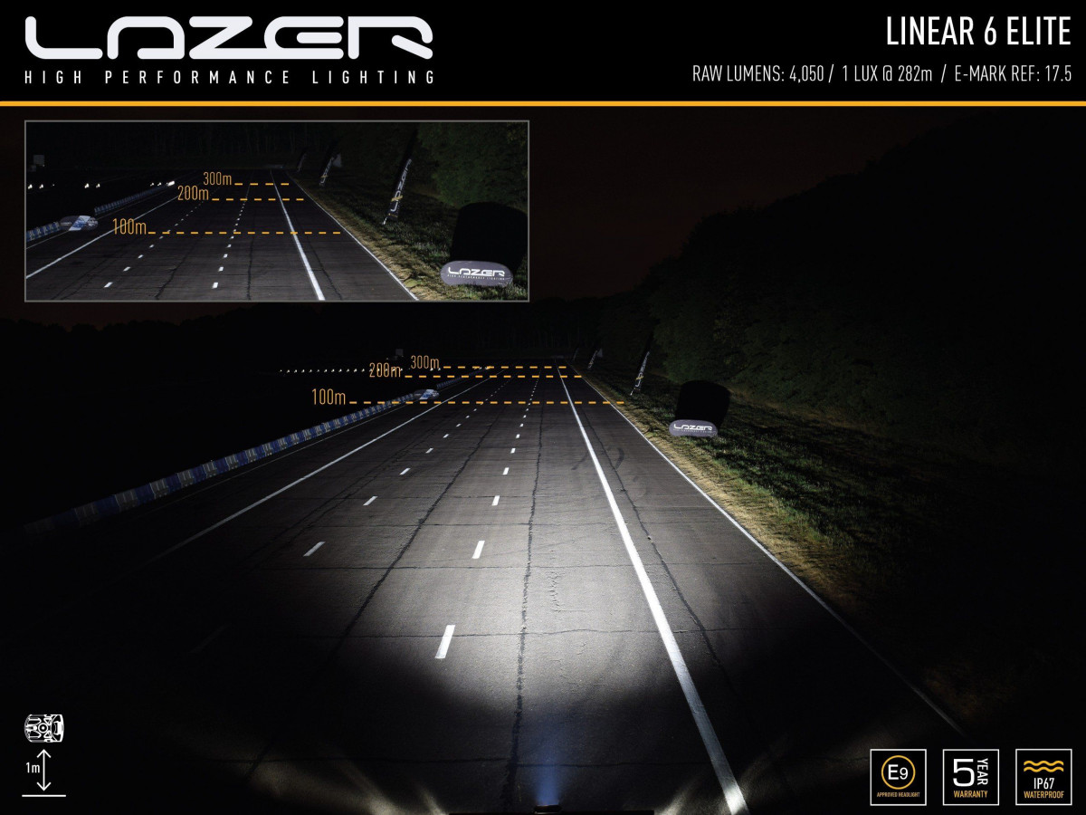 Купити Світлодіодна балка Lazer Linear-6 Elite 0L06-EL-LNR