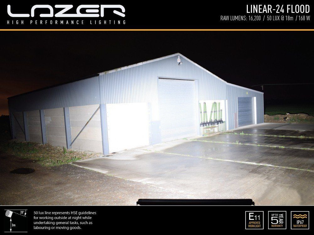Купить Светодиодная балка Lazer Linear-24 Flood 0L24-FL-LNR