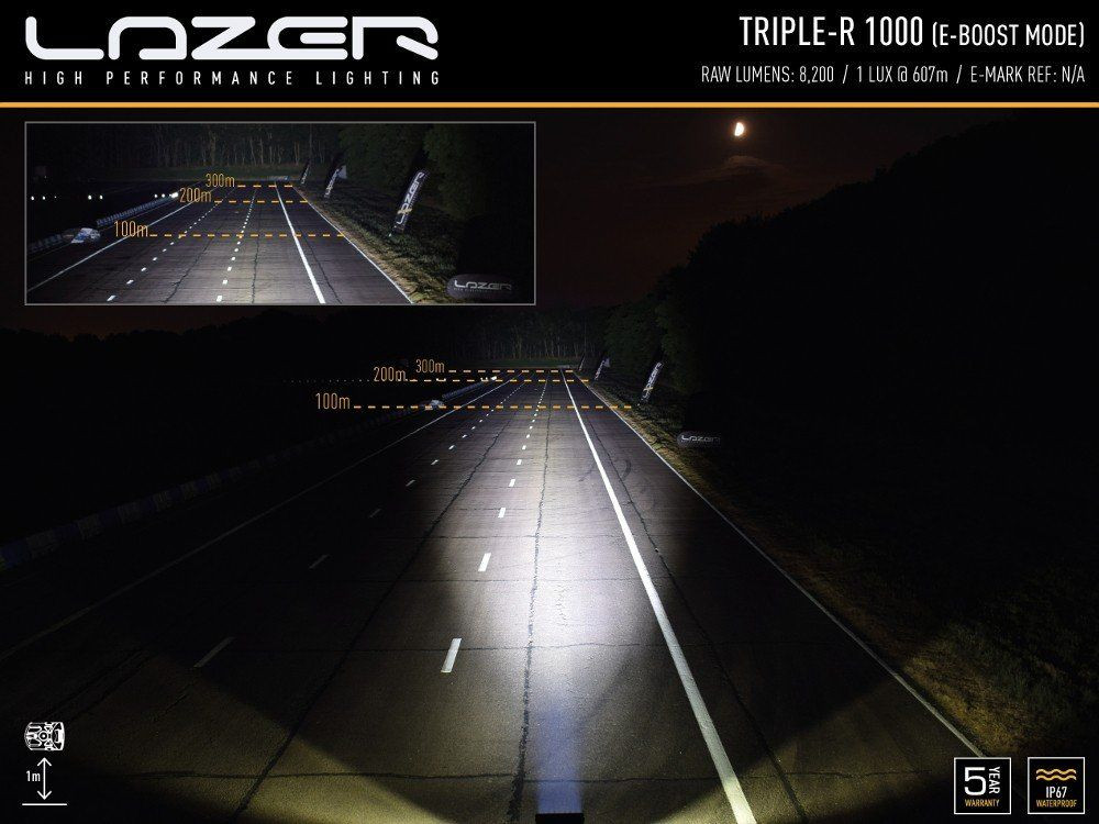 Купити Світлодіодна балка Lazer Triple-R 1000 00R8-Std-B