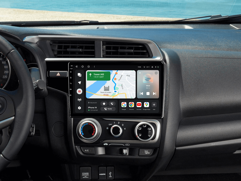 Buy Gazer T6010-HK/H Multimedia System to Honda Jazz 3, Fit 3 (GP, GK) 2013-2020