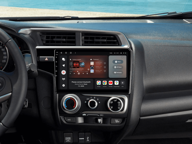 Buy Gazer T6010-HK/H Multimedia System to Honda Jazz 3, Fit 3 (GP, GK) 2013-2020