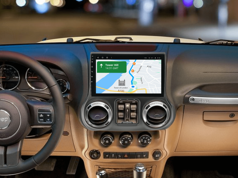 Купить Мультимедійна система Gazer T6010-JKF до Jeep Wrangler 3 (JK) 2010-2017