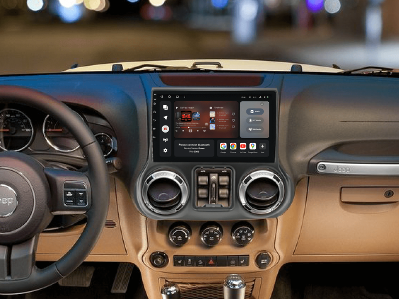 Купить Мультимедійна система Gazer T6010-JKF до Jeep Wrangler 3 (JK) 2010-2017