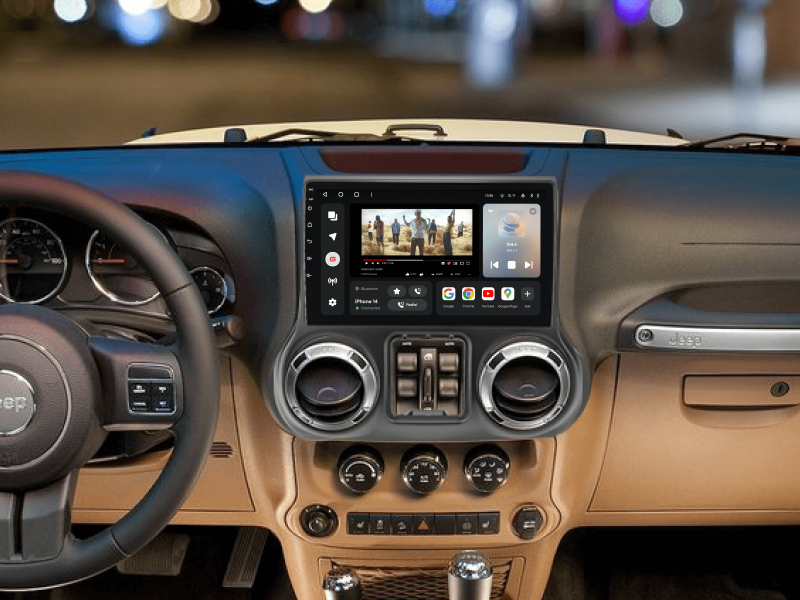 Купить Мультимедійна система Gazer T6010-JKF до Jeep Wrangler 3 (JK) 2010-2017