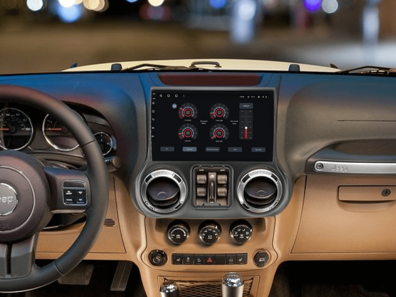 Купить Мультимедійна система Gazer T6010-JKF до Jeep Wrangler 3 (JK) 2010-2017