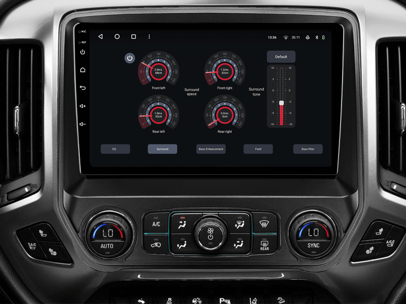 Купити Мультимедійна система Gazer T6010-K2XX до Chevrolet Silverado 3 (GMTK2) 2013-2019