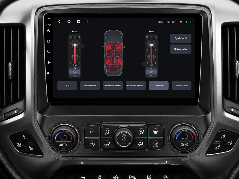 Купити Мультимедійна система Gazer T6010-K2XX до Chevrolet Silverado 3 (GMTK2) 2013-2019