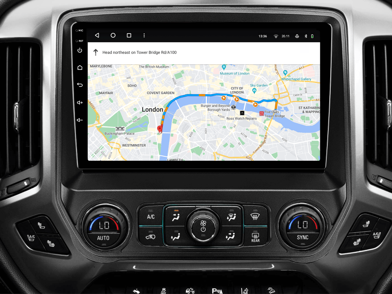 Купити Мультимедійна система Gazer T6010-K2XX до Chevrolet Silverado 3 (GMTK2) 2013-2019