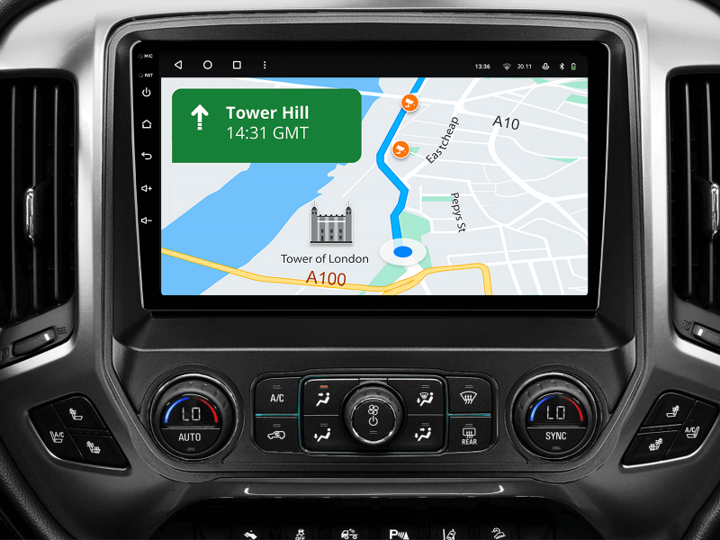 Купити Мультимедійна система Gazer T6010-K2XX до Chevrolet Silverado 3 (GMTK2) 2013-2019