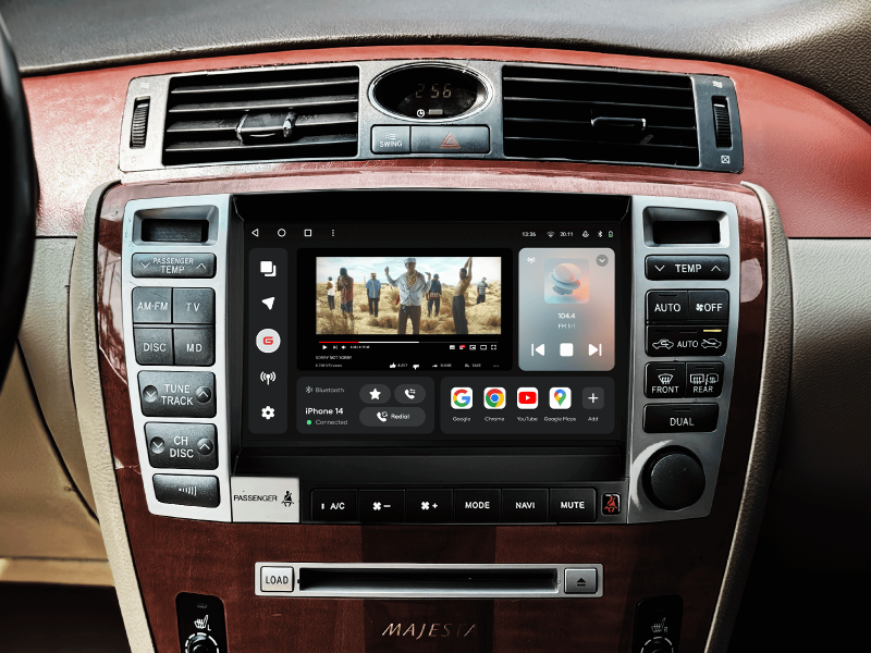 Buy Gazer T6010-S170 multimedia system to Toyota Crown, Majesta 3 (S170) 1999-2004