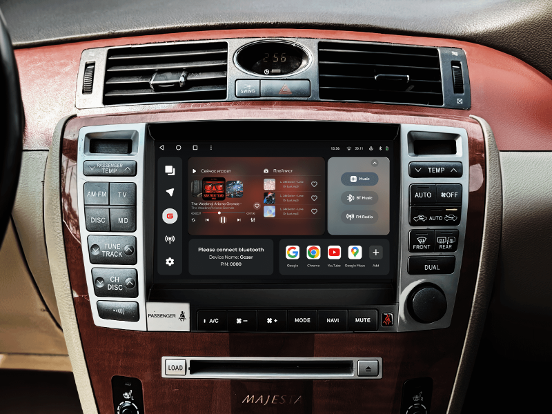 Buy Gazer T6010-S170 multimedia system to Toyota Crown, Majesta 3 (S170) 1999-2004