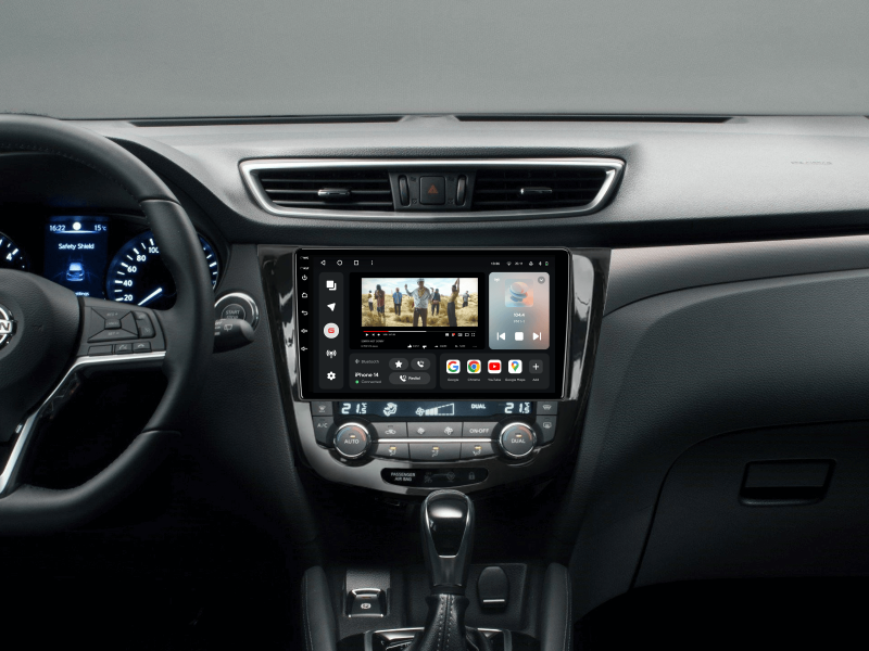 Buy Gazer T6010-T32/L Multimedia System to Nissan X-Trail 3, Qashqai 2 (Manual Air Condition) 2013-2017