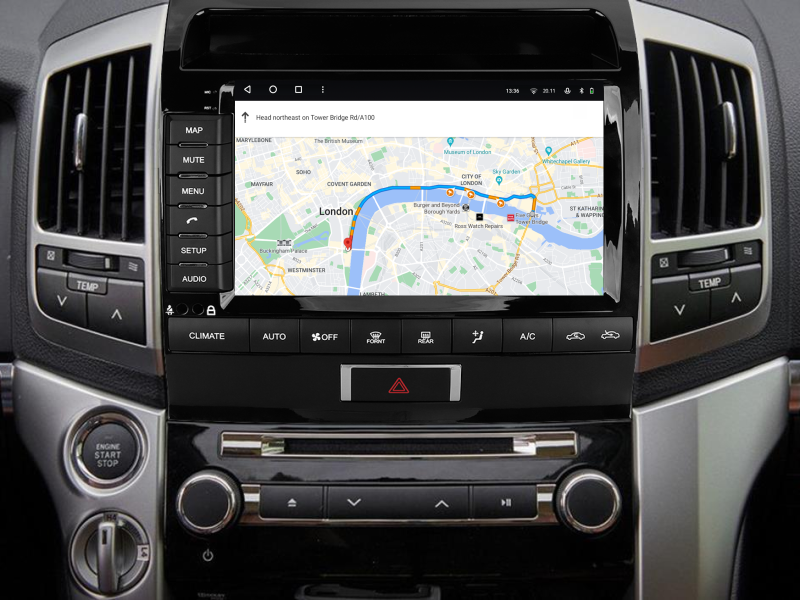 Buy Gazer T6010-TJ200 multimedia system to Toyota Land Cruiser 200 (J200) 2007-2015