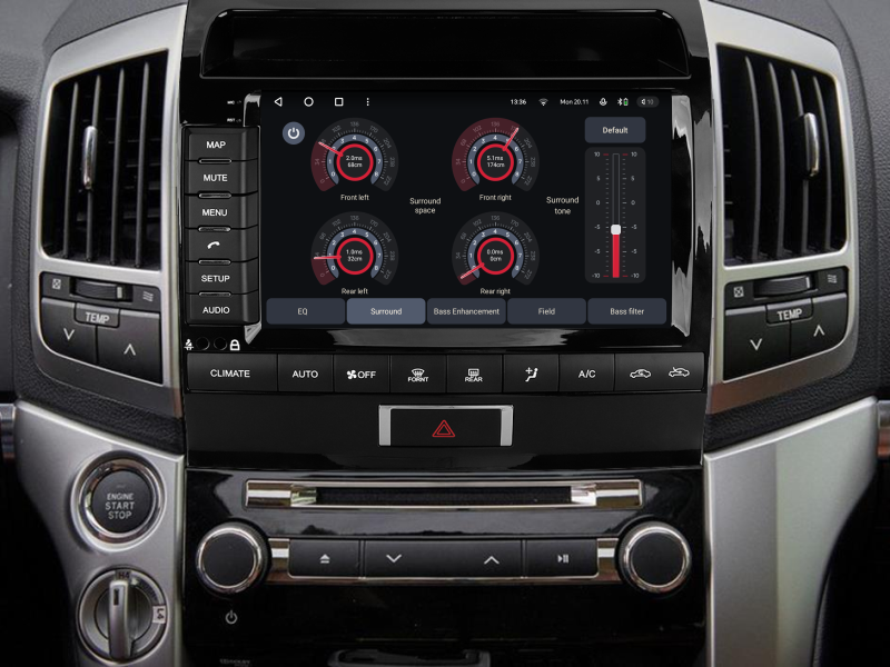 Buy Gazer T6010-TJ200 multimedia system to Toyota Land Cruiser 200 (J200) 2007-2015