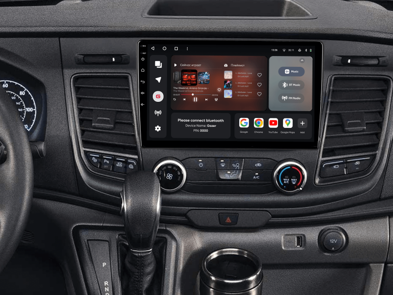 Buy Gazer T6010-TRA Multimedia System to Ford Transit 350 2020-2021