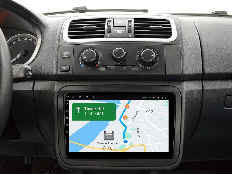 Купити Мультимедійна система Gazer T6510-T5/H до Skoda Octavia, Fabia 2, Universal