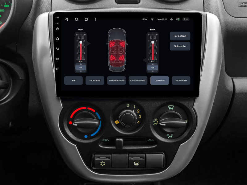 Buy Gazer T6009-2190 multimedia system to Lada Granta Sport 2011-2018