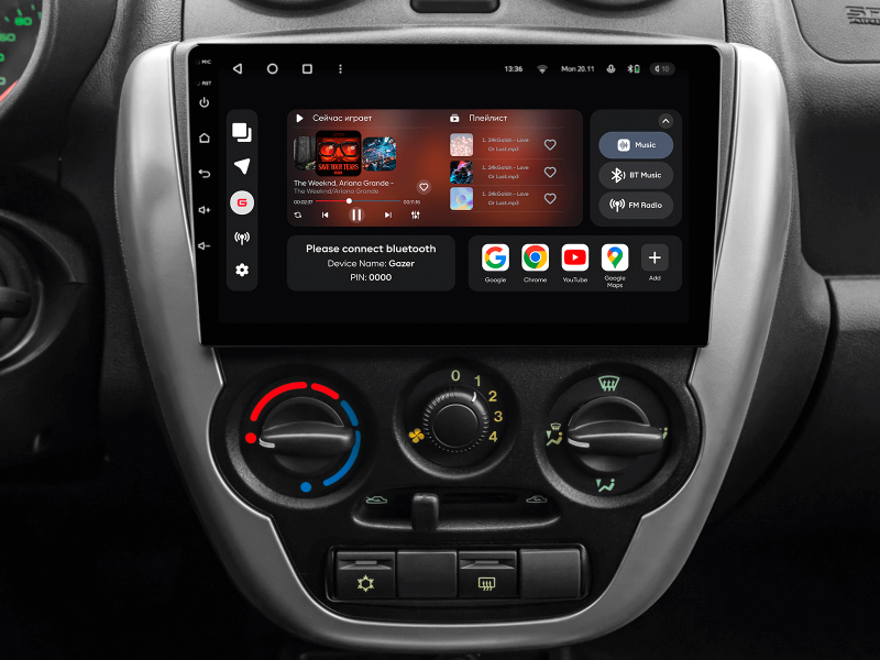 Buy Gazer T6009-2190 multimedia system to Lada Granta Sport 2011-2018