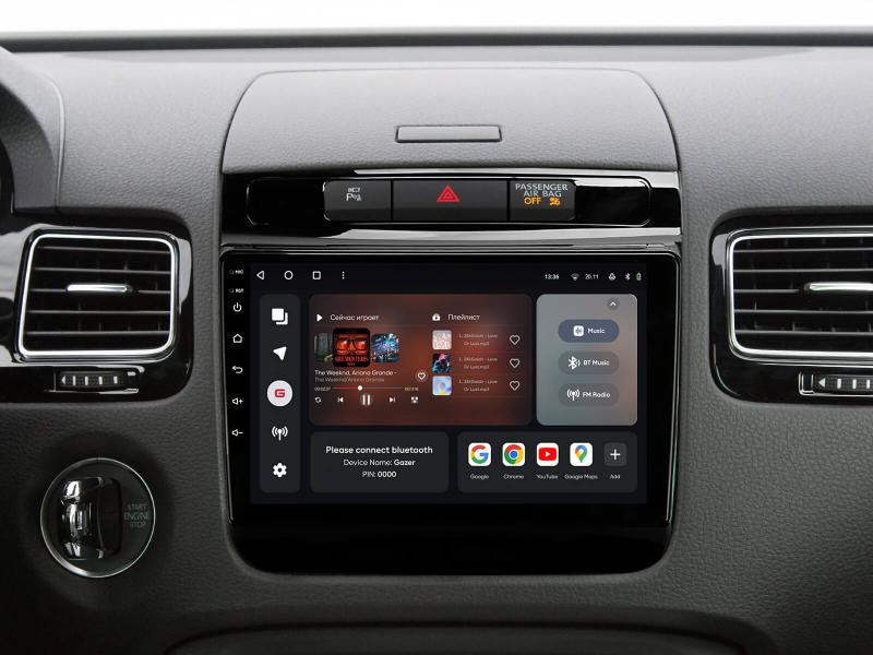 Купити Мультимедійна система Gazer T6009-7P/H до Volkswagen Touareg (7P) 2010-2018