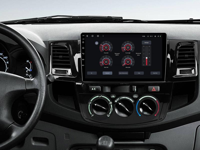 Buy Gazer T6009-An50 multimedia system to Toyota Fortuner 1 (An50, An60), Hilux Revo, Vigo 2008-2014