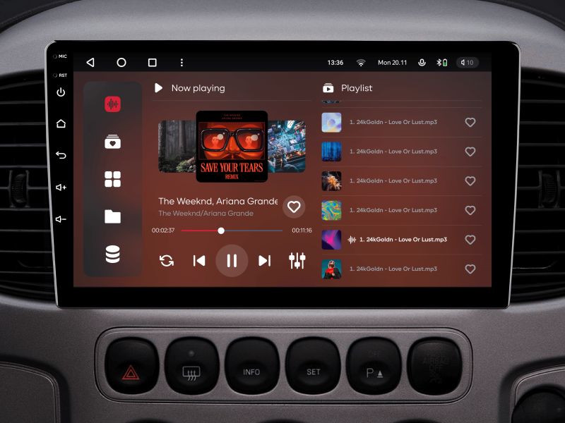 Buy Gazer T6009-Ba multimedia system to Ford Ecosport 2017-2021