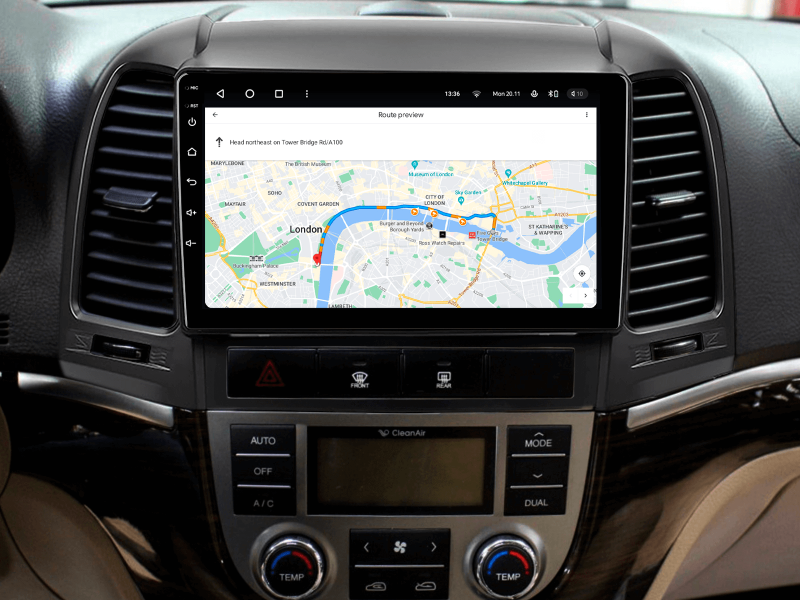 Купить Мультимедійна система Gazer T6009-CM до Hyundai Santa Fe 2 (CM) 2006-2012