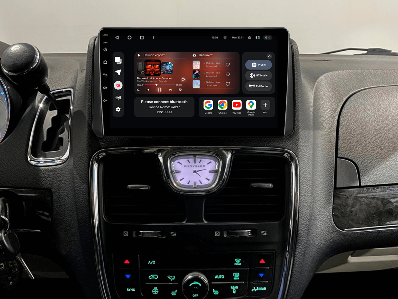 Купить Мультимедійна система Gazer T6009-CRT до Chrysler Grand Voyager 5 2011-2015