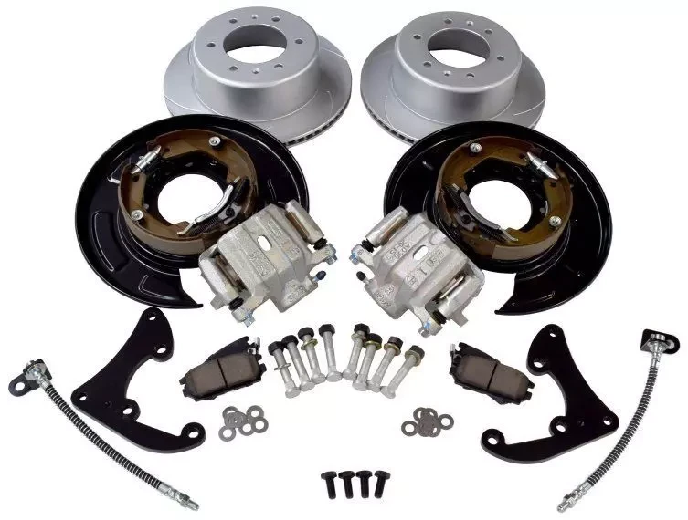 Купить Комплект конверсии задних барабанных тормозов в дисковые Pedders для Toyota Hilux 2015+ PBCK002