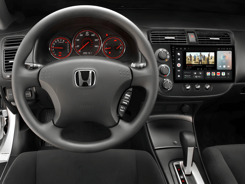 Купити Мультимедійна система Gazer T6009-EU до Honda Civic 7 2000-2006