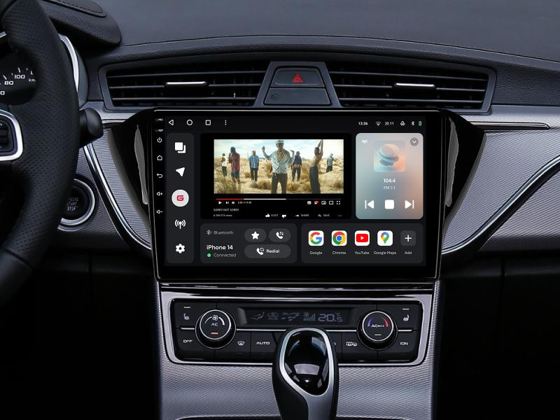 Купити Мультимедійна система Gazer T6009-FE/L до Geely GS, Emgrand EC7 1 2016-2020