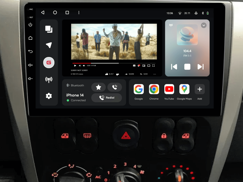 Купити Мультимедійна система Gazer T6009-G15 до Nissan Almera 3 2012-2018