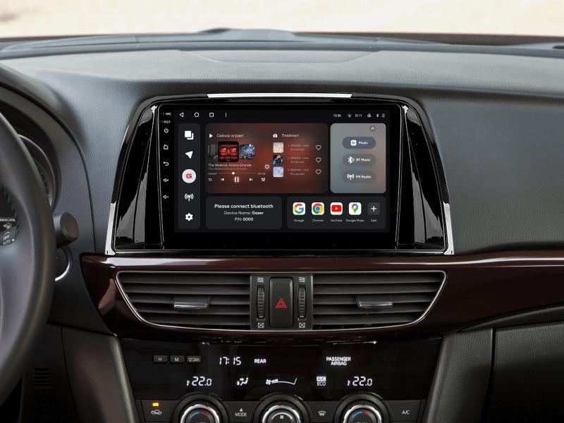 Купити Мультимедійна система Gazer T6009-GJ/L до Mazda 6 3 (GJ, GL) 2012-2017