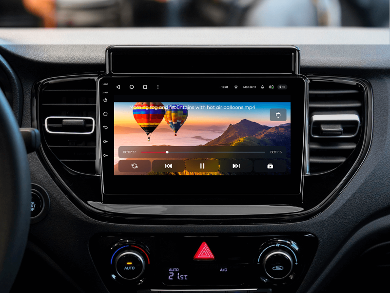 Buy Gazer T6009-HCF Multimedia System to Hyundai Solaris 2 (HC) 2020-2021