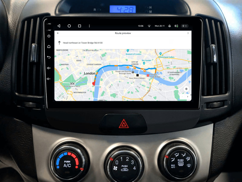 Buy Gazer T6009-HD multimedia system to Hyundai Elantra 4 (HD) 2006-2012