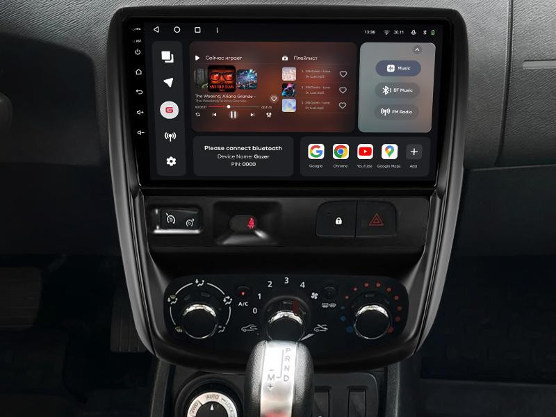 Buy Gazer T6009-HS Multimedia System to Nissan Terrano 2014-2020