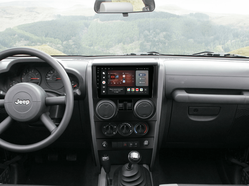 Купить Мультимедійна система Gazer T6009-JK до Jeep Wrangler 3 (JK) 2008-2010