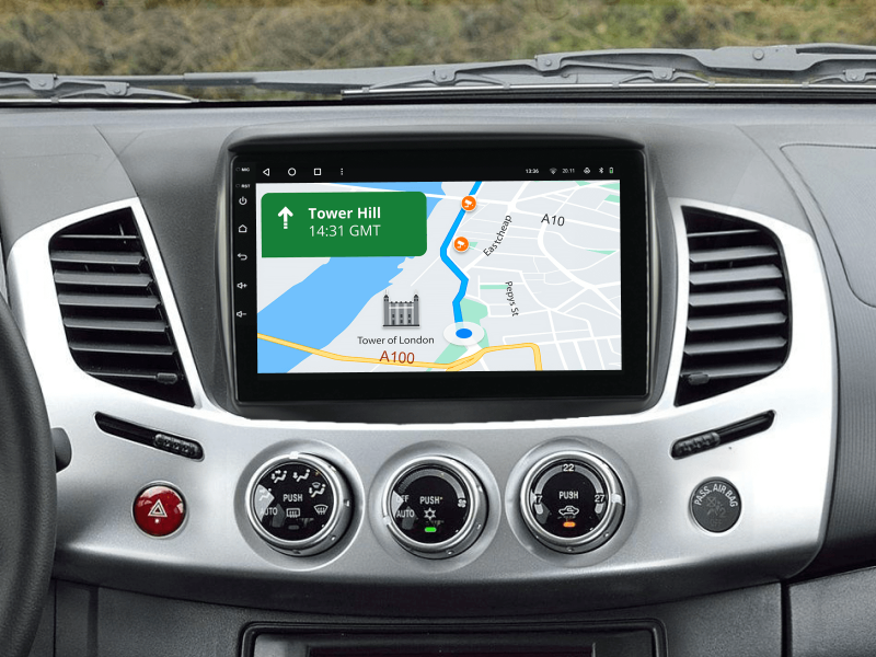 Buy Gazer T6009-KG multimedia system to Mitsubishi Pajero Sport 2, L200, Triton 2008-2016