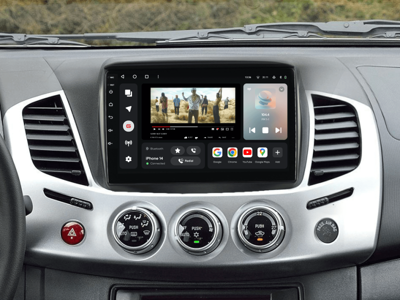 Buy Gazer T6009-KG multimedia system to Mitsubishi Pajero Sport 2, L200, Triton 2008-2016