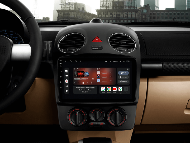 Buy Gazer T6009-NBTL Multimedia System to Volkswagen New Beetle 2002-2011