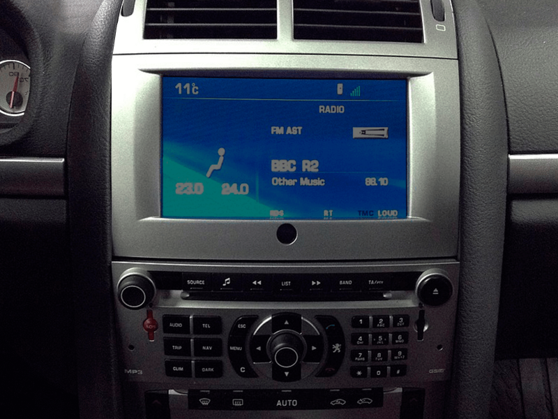Buy Gazer T6009-PF3 multimedia system to Peugeot 407 1 2004-2011