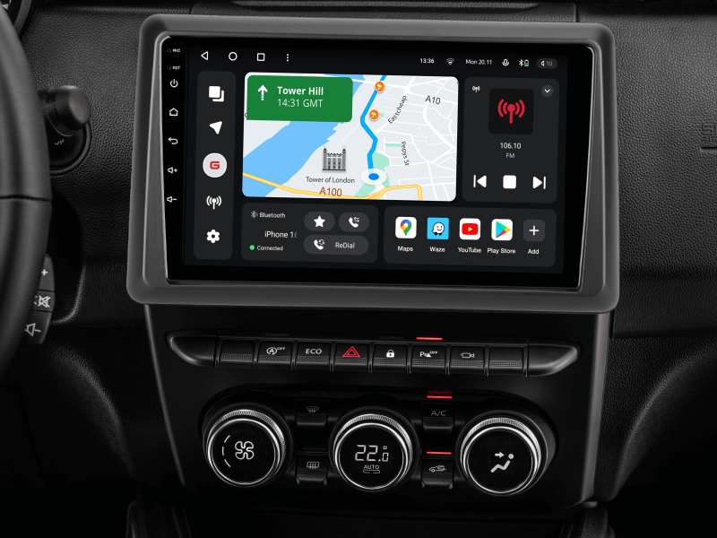 Купить Мультимедійна система Gazer T6009-RHM до Renault Duster 2 (HM) 2020-2023, Arkana 1 2019-2023