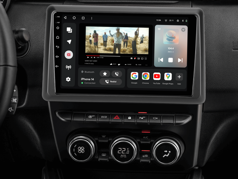 Купить Мультимедійна система Gazer T6009-RHM до Renault Duster 2 (HM) 2020-2023, Arkana 1 2019-2023