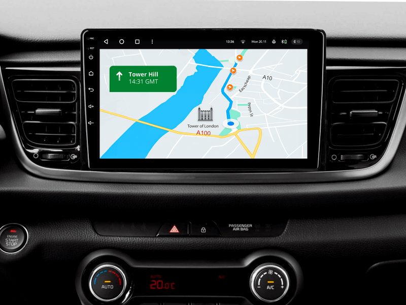 Buy Gazer T6009-SC multimedia system to Kia Rio Cross 2016-2020